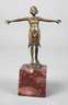 Kleinbronze Tänzerin Art déco