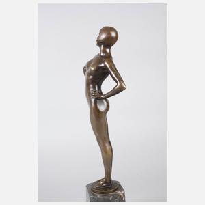 Oswald Schimmelpfennig, posierender Mädchenakt