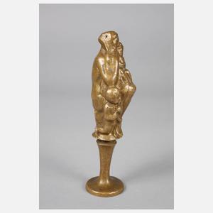 Georg Wrba, Figur der Caritas als Petschaft