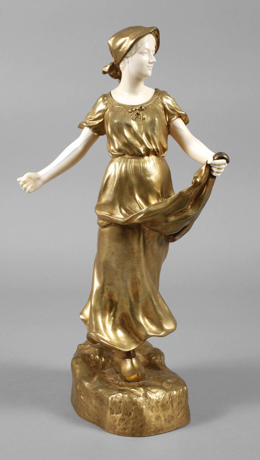 Eugène Bernoud, Chryselephantin Säerin