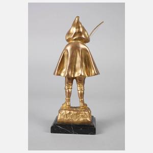 Georges Omerth, Chryselephantin Anglerjunge