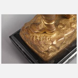 Georges Omerth, Chryselephantin Anglerjunge