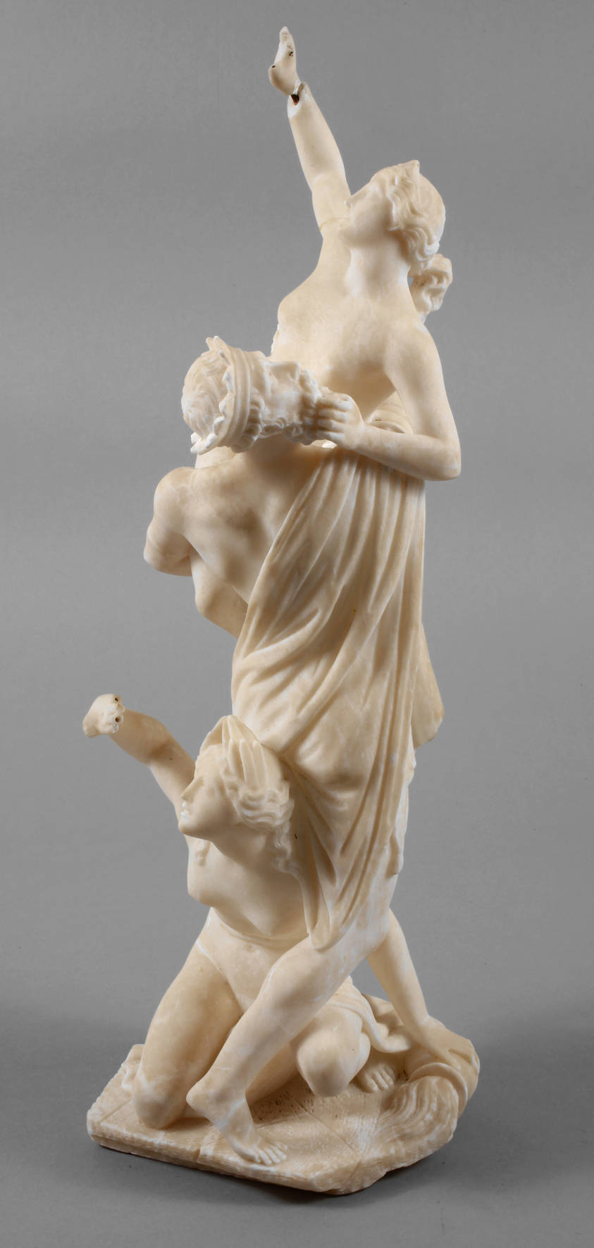 Alabasterfigur Raub der Sabinerinnen