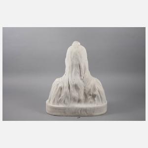 Große Marmorbüste ”Germaine”