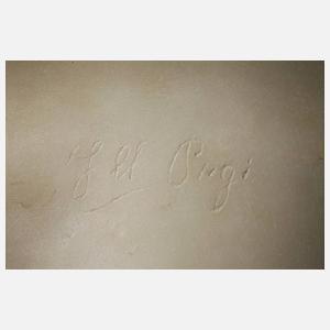 Guglielmo Pugi, Mädchenbüste Alabaster