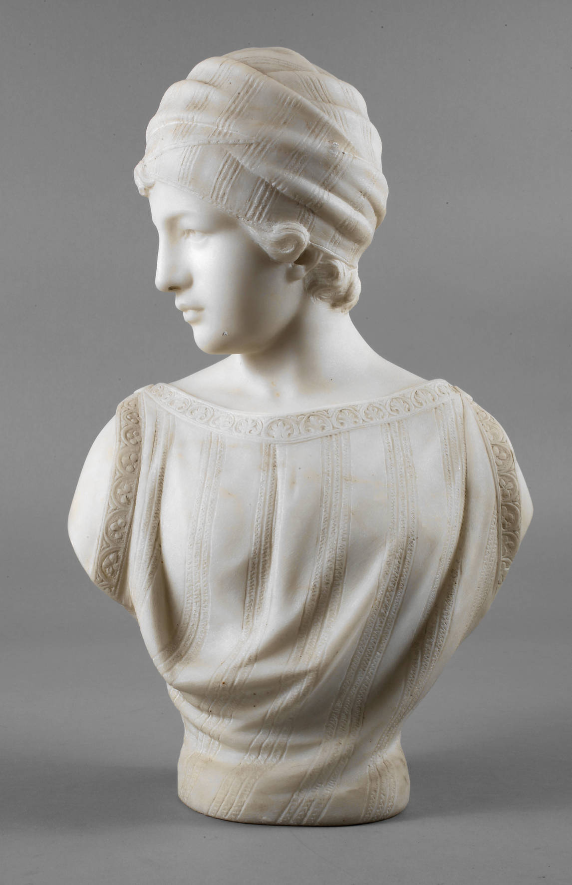 Guglielmo Pugi, Mädchenbüste Alabaster