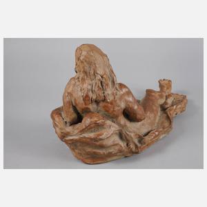 Monogrammist BH Liegender weiblicher Akt