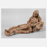 Monogrammist BH Liegender weiblicher Akt111