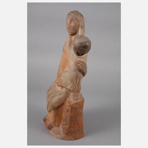 Maria mit dem Kind Terracotta