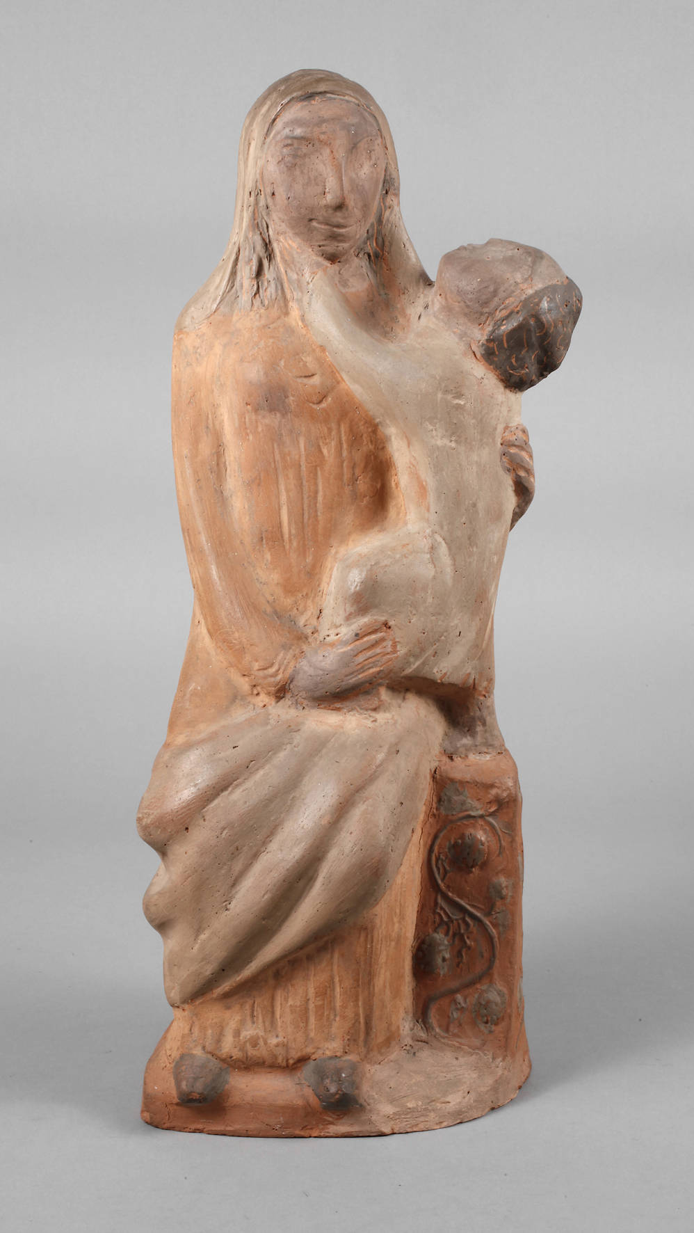 Maria mit dem Kind Terracotta