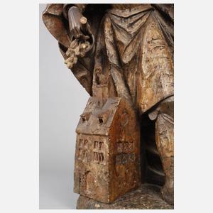 Große Schnitzerei Heiliger Florian