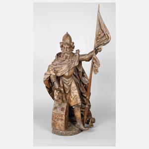 Große Schnitzerei Heiliger Florian