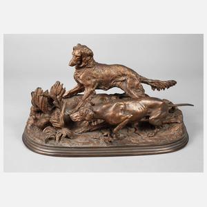 Pierre-Jules Mêne, Rebhuhnjagd