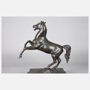 Albert Heinrich Hussmann, steigender Hengst