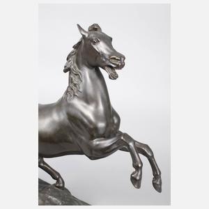 Albert Heinrich Hussmann, steigender Hengst