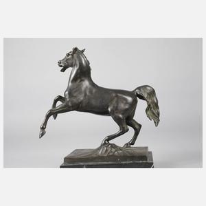 Albert Wolff, steigendes Pferd