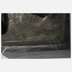 Albert Wolff, steigendes Pferd