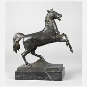 Albert Wolff, steigendes Pferd