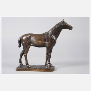 Franz Thiermann, stehendes Pferd