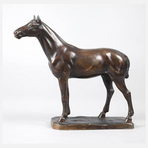 Franz Thiermann, stehendes Pferd