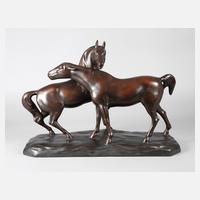 Pferdepaar nach Pierre-Jules Mêne111