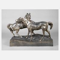 Pferdepaar nach Pierre-Jules Mêne111