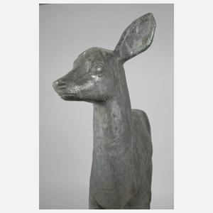 Lebensgroßes Rehkitz