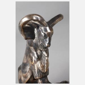 Charles Charles, Paar Buchstützen Widder