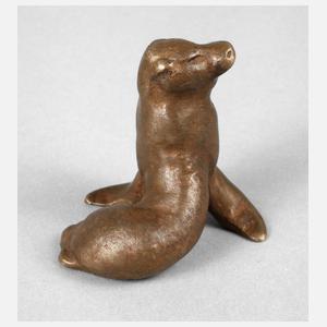 August Gaul, Miniaturbronze Seelöwe