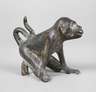 Bronze sitzender Affe