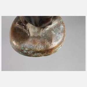 Monogrammist G.M., stehender Marabu