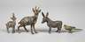 Wiener Bronze vier kleine Tiere