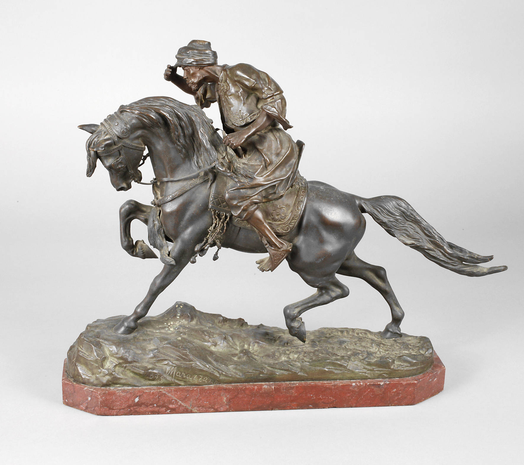 Agostino, Count Marazzani-Visconti, Arabischer Reiter