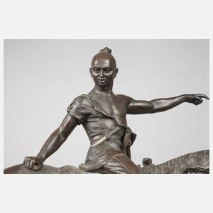 Indianischer Fährtenleser