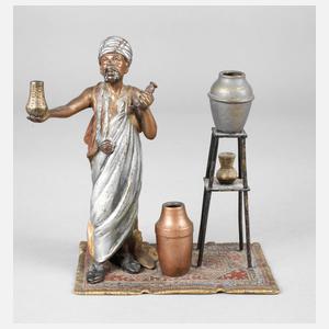 Wiener Bronze orientalischer Vasenverkäufer