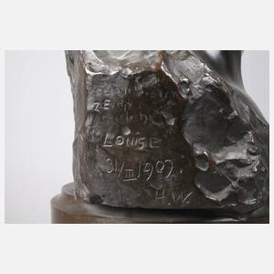 Hans Wildermann, große Büste Otto Lohse