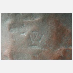 Monogrammist ZW, Büste Wilhelm Pieck