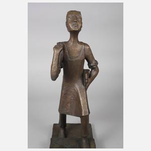 Schuster als Werbefigur ”Gabor”