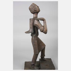 Schuster als Werbefigur ”Gabor”