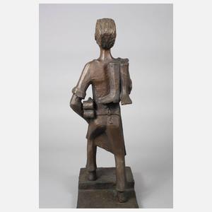 Schuster als Werbefigur ”Gabor”