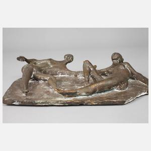 Wandrelief Liebespaar