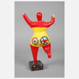 Pop Art-Figur nach Niki de Saint Phalle