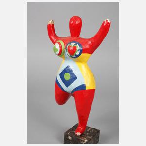 Pop Art-Figur nach Niki de Saint Phalle