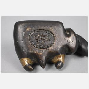 Gertraude Zebe, Kleinbronze ”Zezootier -1-”