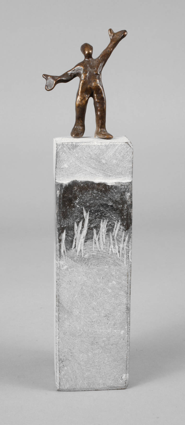 Moderne Bronzeskulptur