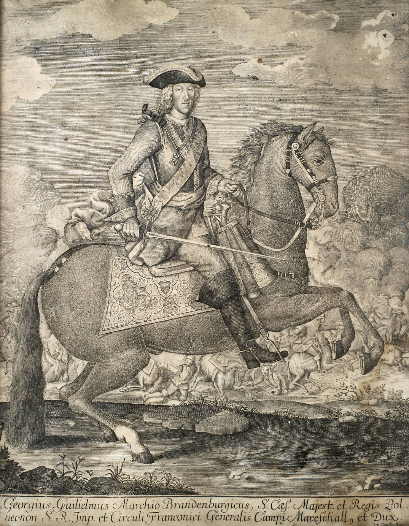 Johann Peter Demleutner, Kurfürst Georg von Brandenburg