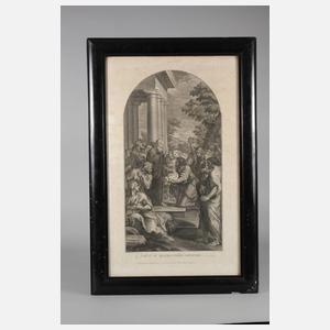 Jakob Frey der Ältere, Heilung eines blinden Säuglings