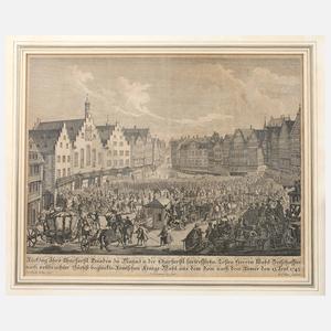 Wolfgang Christoph Mayr, Königswahl von Franz I.