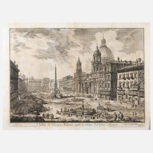 Giovanni Battista Piranesi, Piazza Navona in Rom