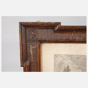 Martin Elias Ridinger, Rehbock mit abnormen Geweih